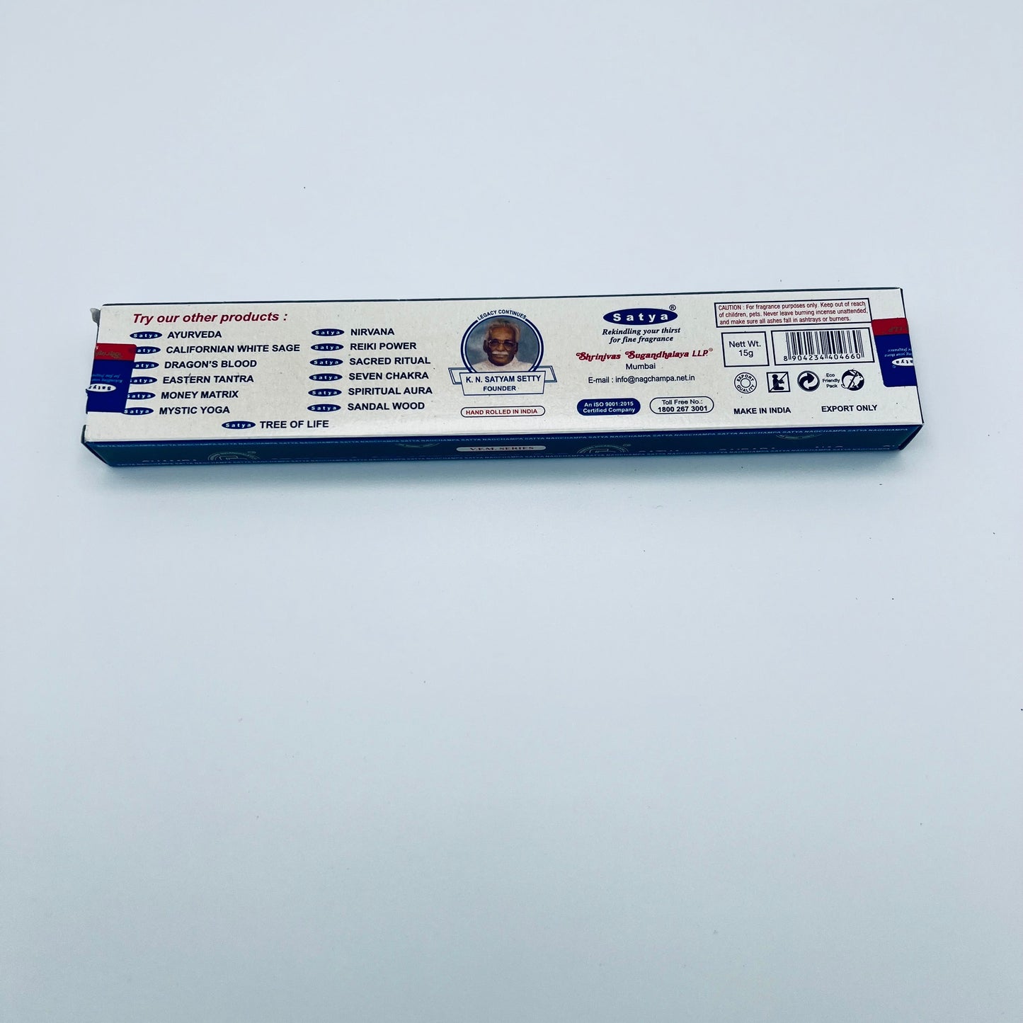 Satya Nag Champa Palo Santo Incense Sticks