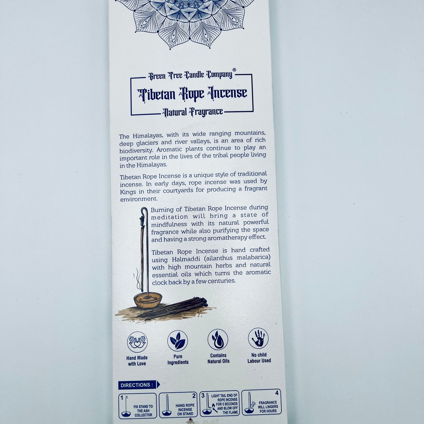 Himalayan Herbs Tibetan Rope incense