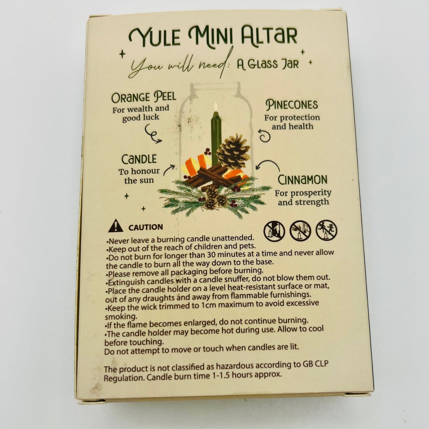 Cedar & Pine Winter Solstice Spell Candles