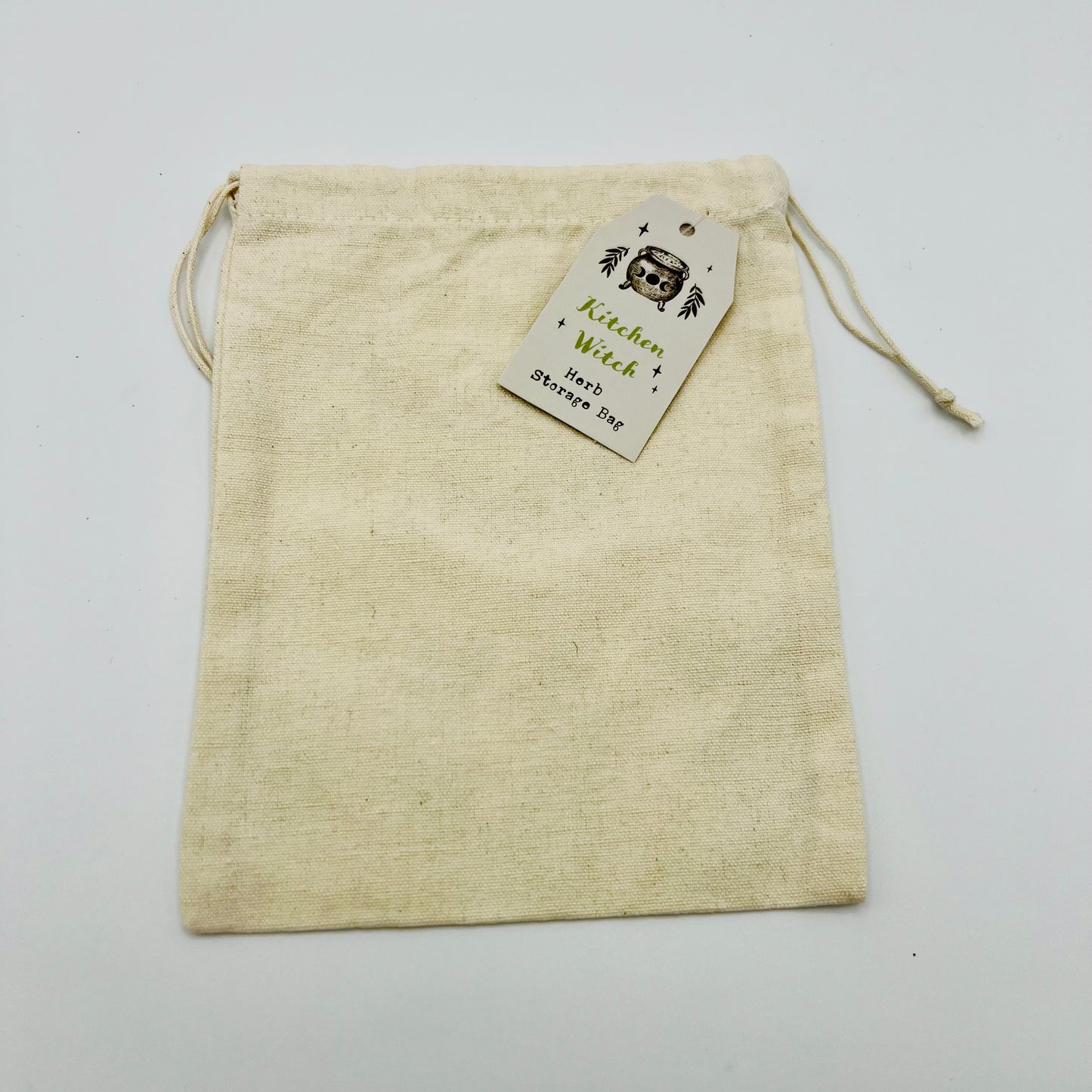 Magic Herbs drawstring storage bag