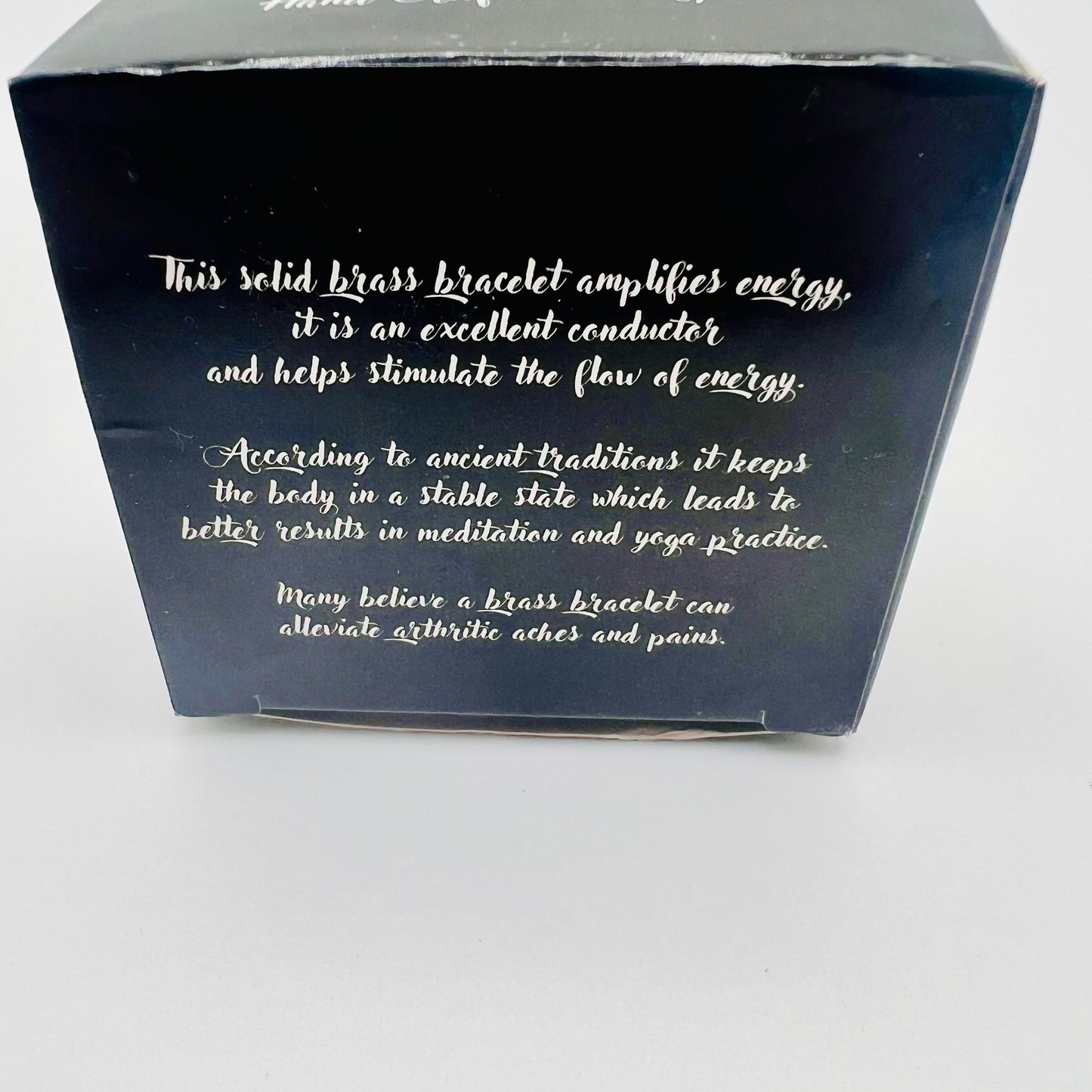 Tibetan mantra cuff bracelet