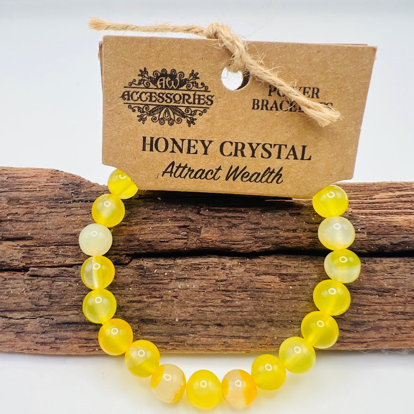Honey Crystal Power Bracelet