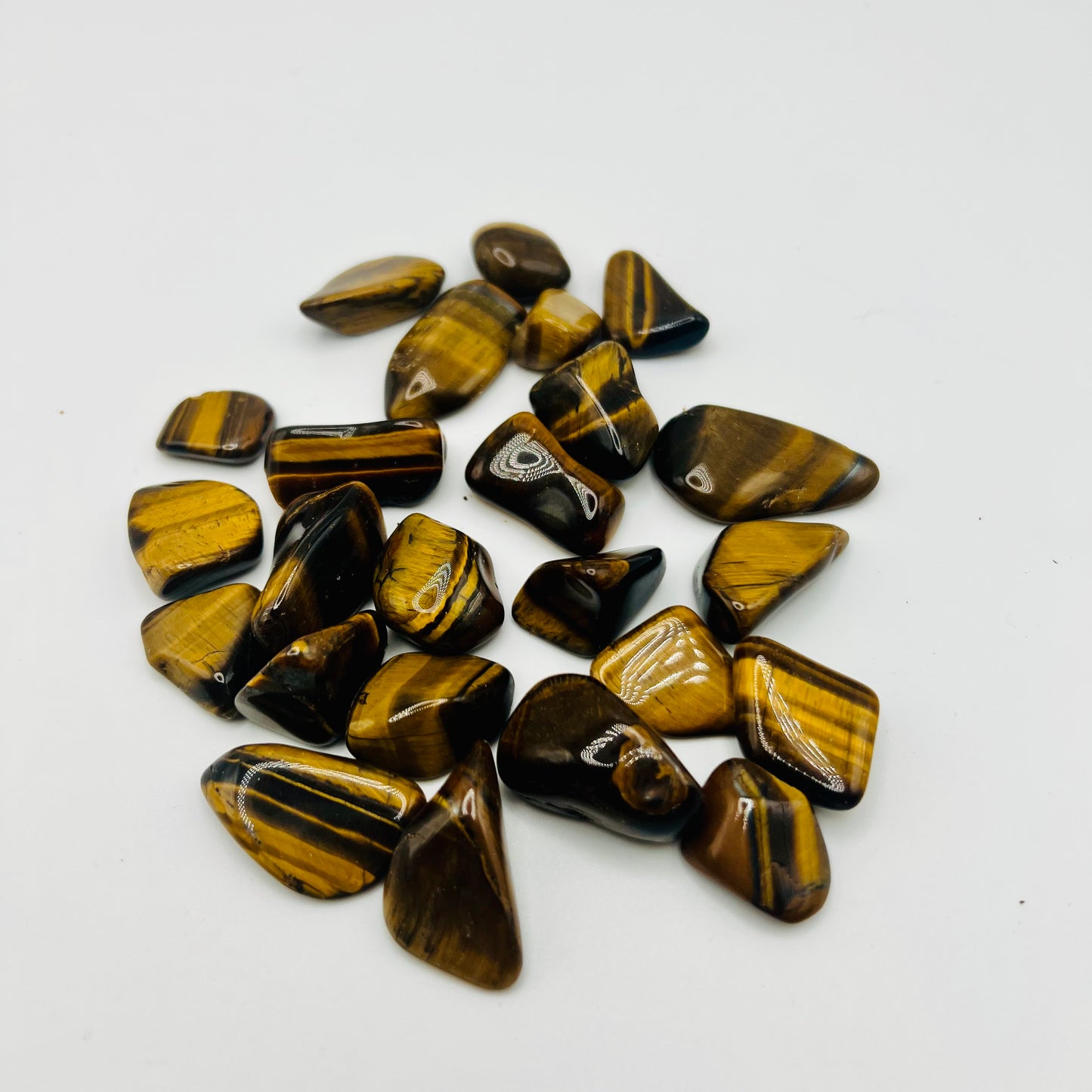 Gold Tiger Eye Tumble Stone