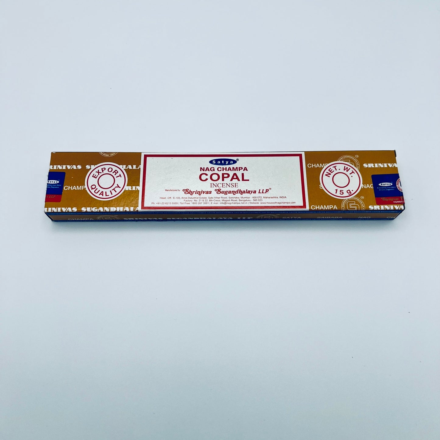 Satya Nag Champa Copal Incense Sticks