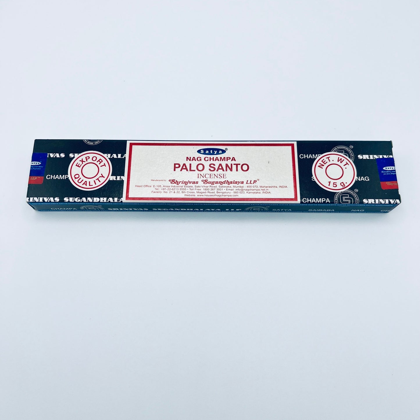 Satya Nag Champa Palo Santo Incense Sticks