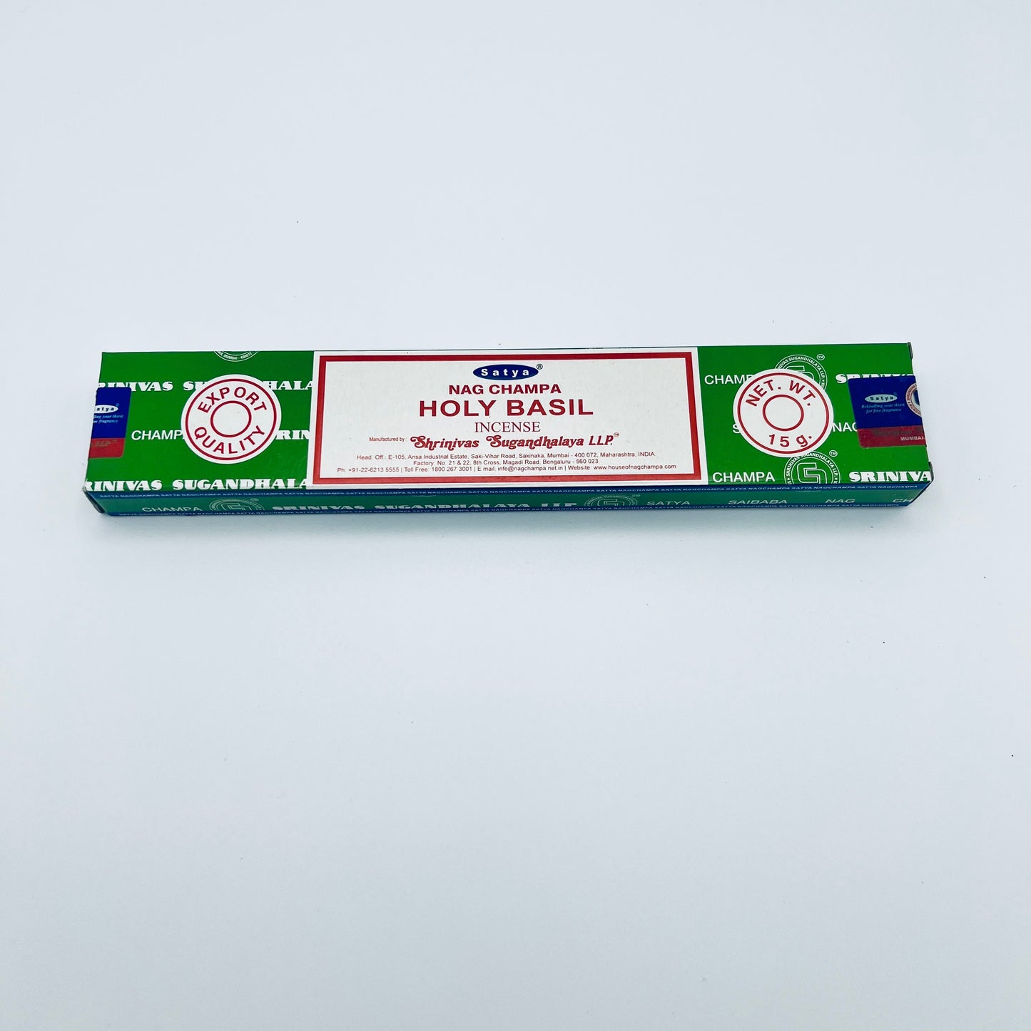 Satya Nag Champa Holy Basil Incense Sticks