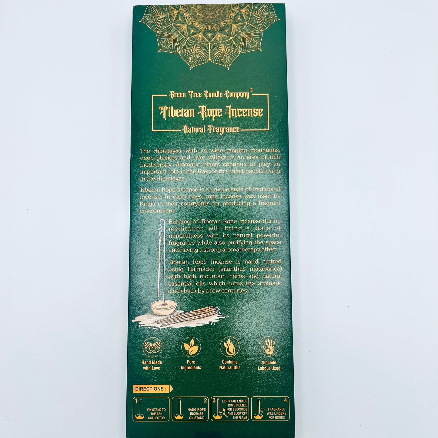 Sacred Ayurveda Tibetan Rope incense