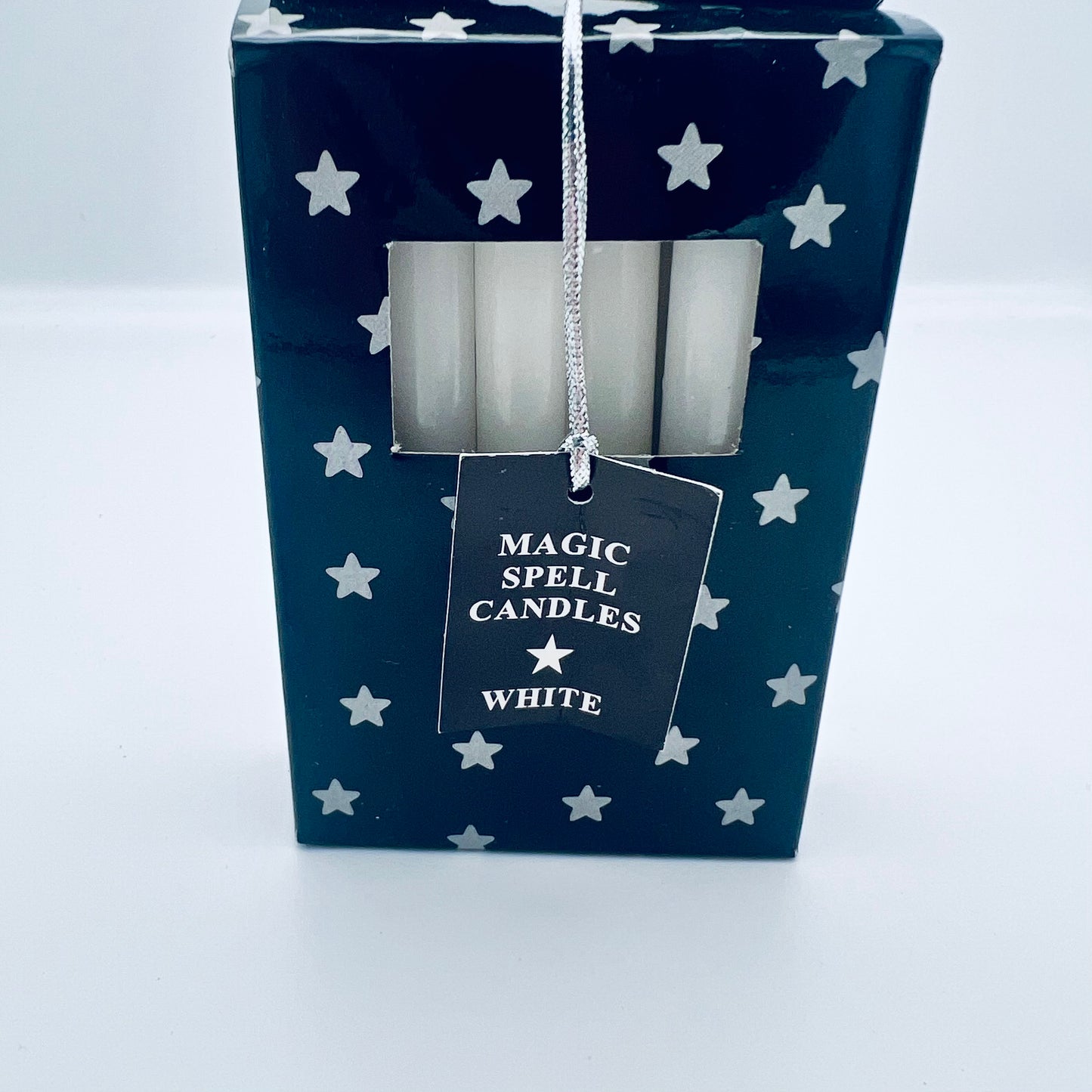 12 Magic Spell Candles with Enlightenment White