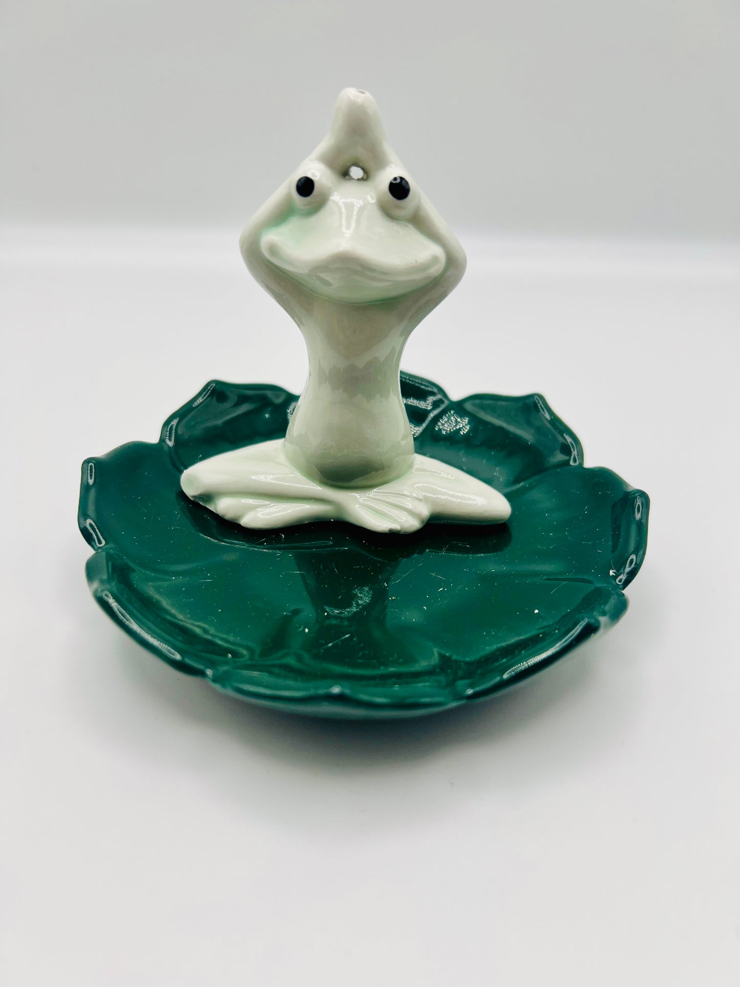 Yoga Frog Incense Stick Holder