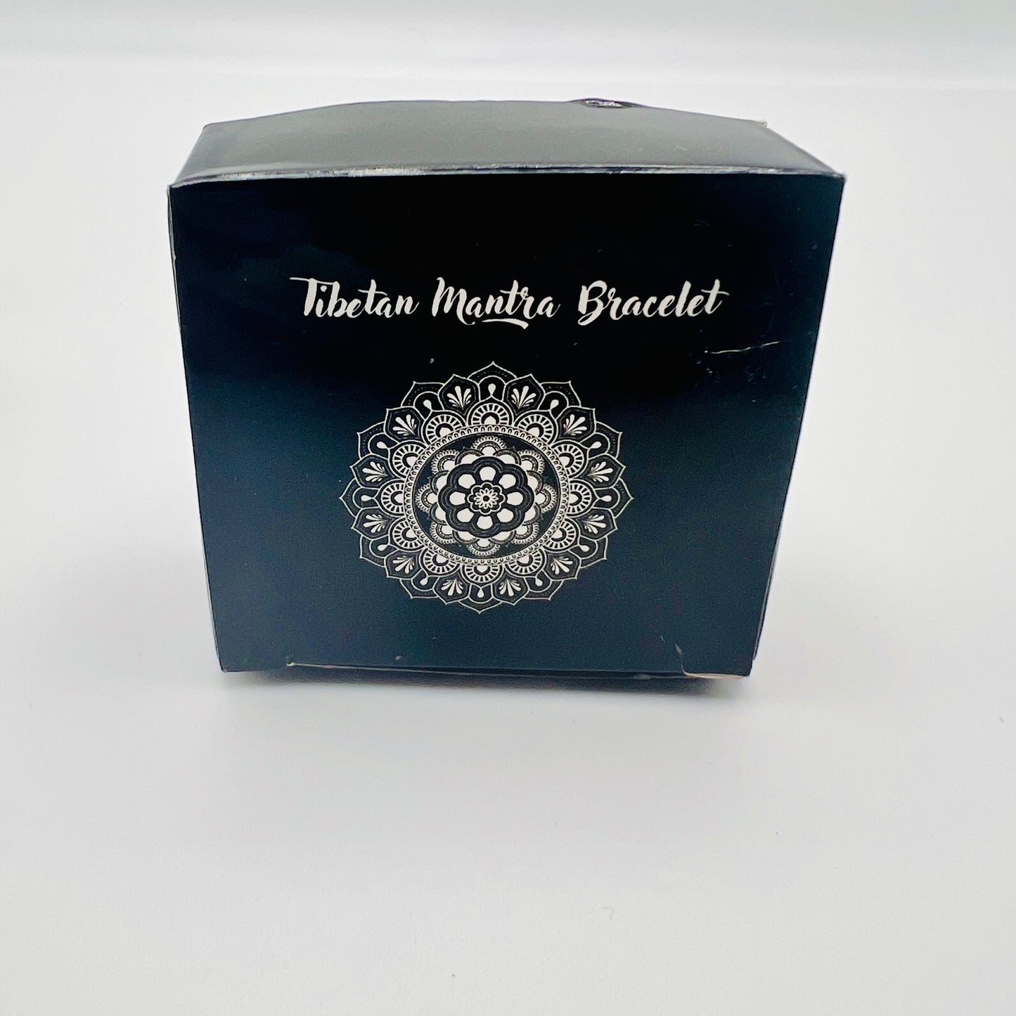 Tibetan mantra cuff bracelet