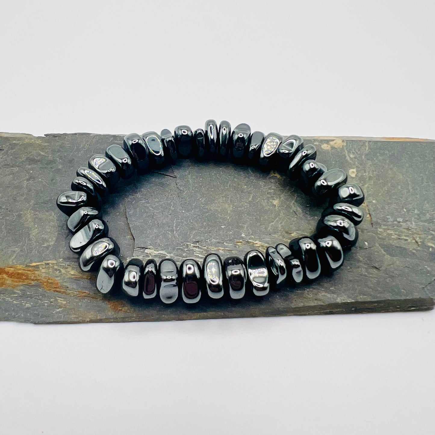 Chunky Hematite Bracelet
