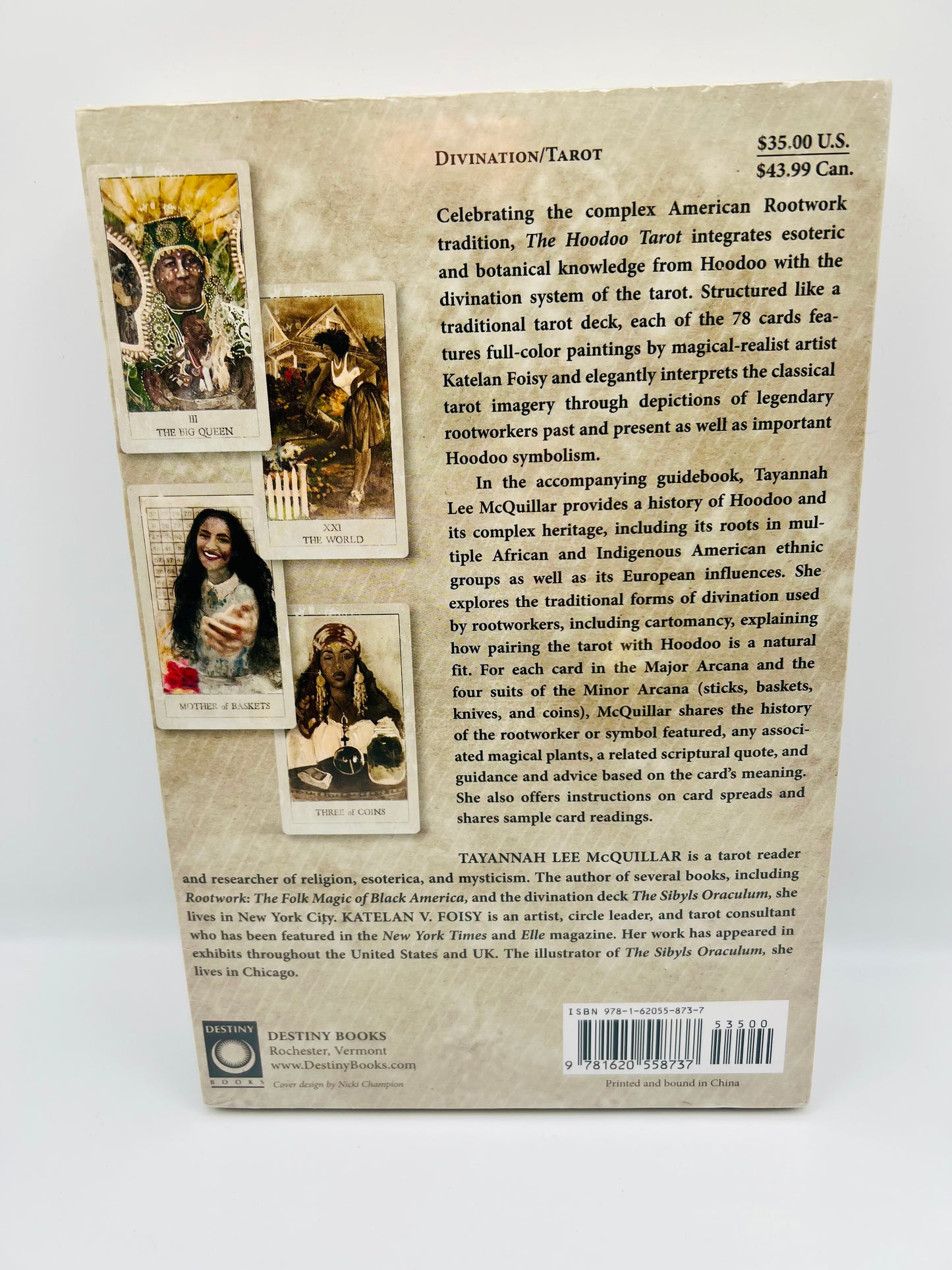 The Hoodoo Tarot Deck and Book