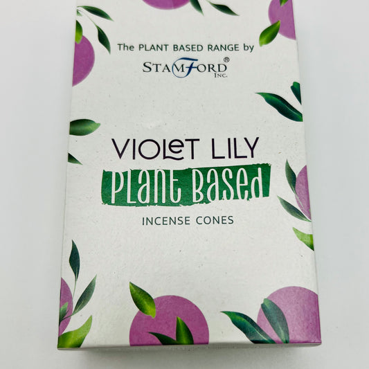 Stamford Plant Based Incense Cones-Violet Lilly
