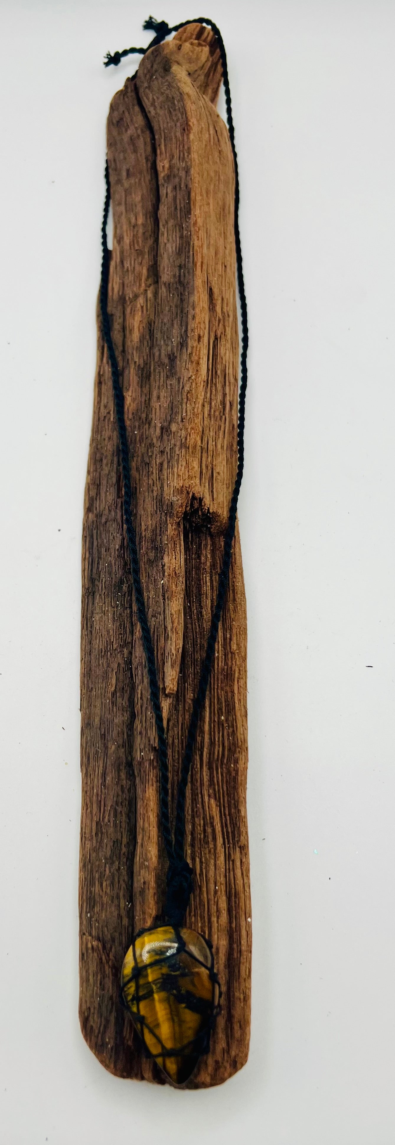 Tiger Eye Cord Necklace