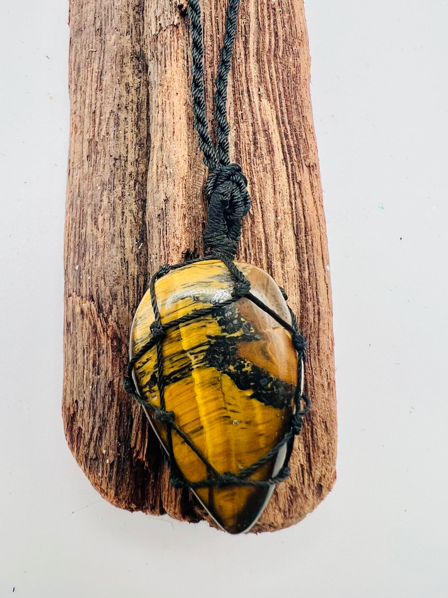 Tiger Eye Cord Necklace