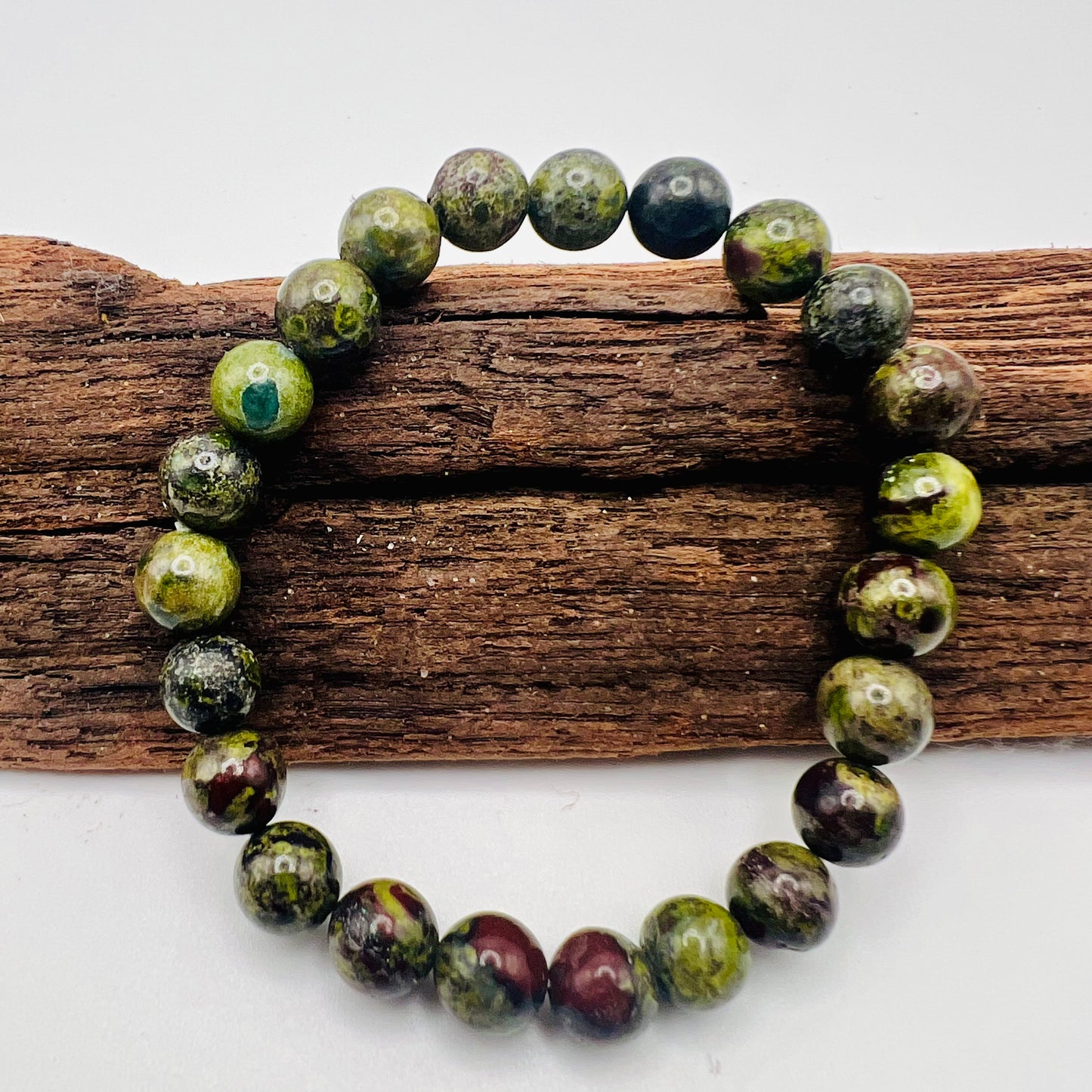 Dragon Blood Jasper bracelet
