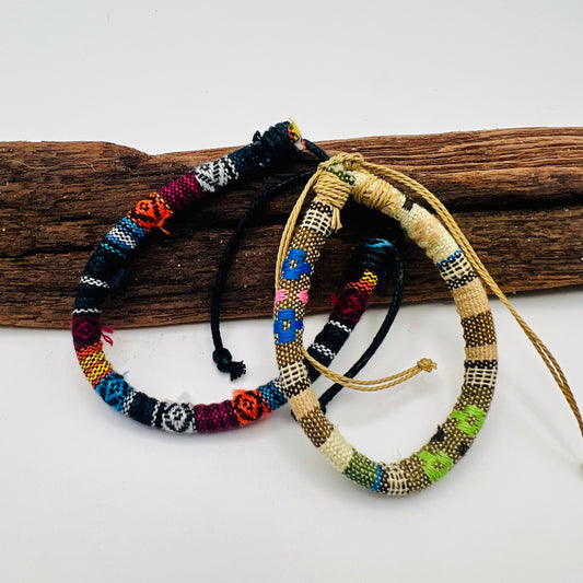 Woven bracelets x 2
