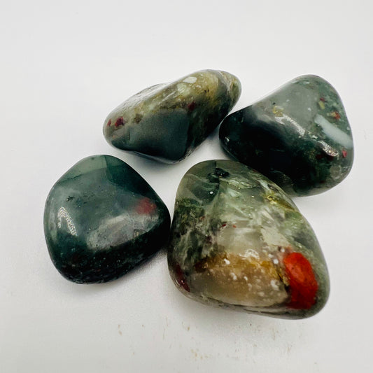 Bloodstone Seftonite Tumble Stones